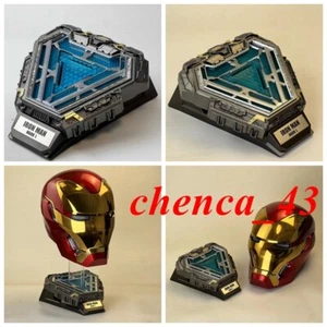 Soporte base reactor 1 pieza 1:1 con soporte LED para máscara casco Iron Man MK50 MK5 MK7 - Imagen 1 de 27