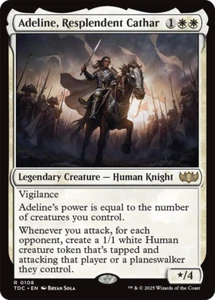 MTG Magic 1x Adeline, Resplendent Cathar (M/NM) Commander Tarkir Dragonstorm - Photo 1 sur 1