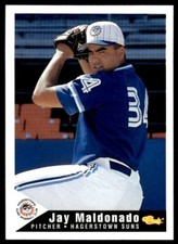 1994 Classic Best Hagerstown Suns Jay Maldonado Hagerstown Suns #12