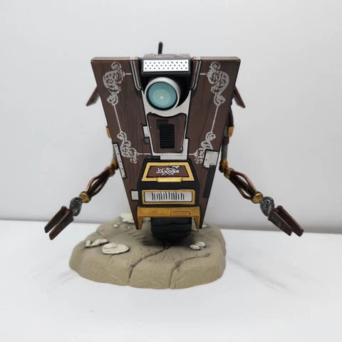 NECA Borderlands Claptrap CL4P-TP JAKOBS Action Figure 2012 Brown Complete! Cover