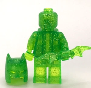 Batman Prototype Bright Green Glitter official Lego Limited edition - Picture 1 of 6