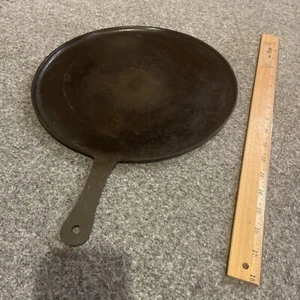 "Cousances Nr. 6 Krepppfanne Gusseisen Pre le Creuset Vintage - schwarz 12 1/2"" - Bild 1 von 8