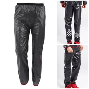 L Waterproof Rain Over Pants Rainproof Reflective Trousers For Labor Cycling HR - Picture 1 of 23