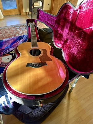 Vintage 1994 Taylor 855 Jumbo 12- String  1 Owner Mint Condition In OHSC - Image 1 of 4