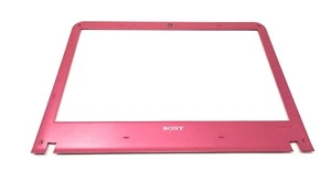 Sony Vaio VPCEA - PCG-61211M- Pink Screen Frame Bezel - Picture 1 of 3