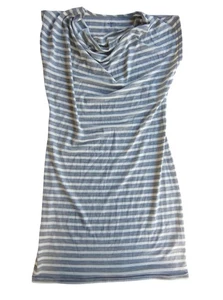 Vestido para mujer Icebreaker New Zealand blanco gris a rayas 100 % lana merino - grande - Imagen 1 de 11