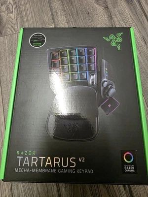 Razer Tartarus V2 Gaming Keyboard Mechanical, 32-Key, Black - Image 1 of 4