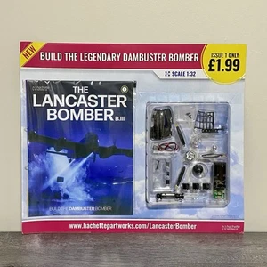 Hachette Build The Lancaster Bomber Diecast Model 1:32 Scale Issue 1 Sealed - Picture 1 of 8