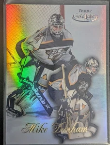 1998-99 MIKE DUNHAM TOPPS GOLD LABEL BLACK #83 NASHVILLE PREDATORS - Picture 1 of 2
