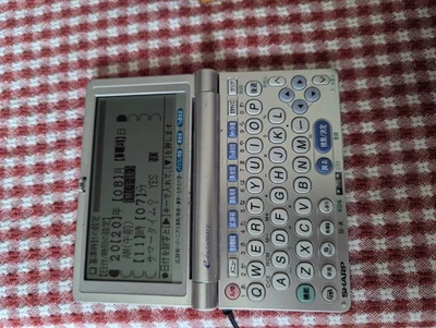 Diccionario electrónico Sharp PW-M800 japonés Foto 1 de 3