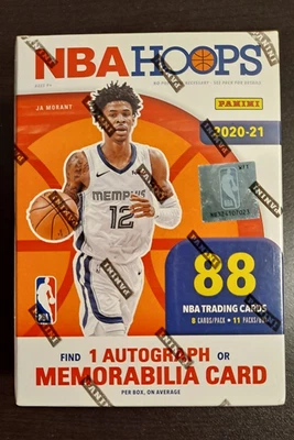 2020-21 Panini NBA Hoops Basketball Blaster Box Edwards Haliburton Maxey SLAM! - Image 1 of 3