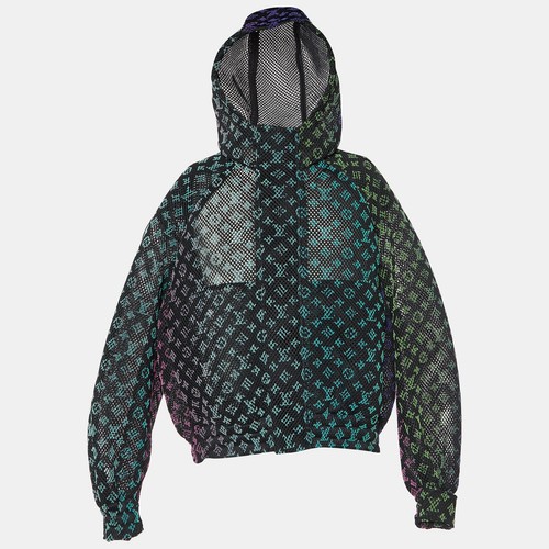 LOUIS VUITTON（LV） Louis Vuitton Giacca Nera Monogram Maglia Amen Break Zip L