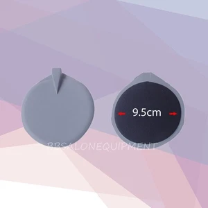 9.5cm Reusable Rubber Electrode Pads Replacement For Microcurrent Massager Unit - Picture 1 of 14