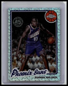 2025-26 Topps Khaman Maluach #TC-KM Topps Chrome Phoenix Suns - Imagen 1 de 2