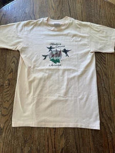Vintage MADERA CANYON AZ Hummingbird Shirt Adult M NOS Single Stitch - Picture 1 of 8