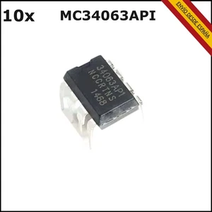 10x Circuito Integrado MC34063API - 34063API - DIP8 - Imagen 1 de 1