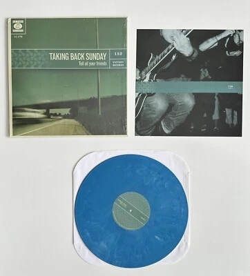 Taking Back Sunday - Tell All Your Friends (Vinyl LP) Victory Records Blue /220 - Image 1 of 3