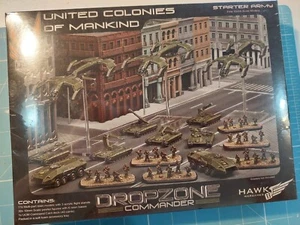 United Colonies of Mankind Starter, Dropzone Commander, Hawk Wargames, new sw - Foto 1 di 4