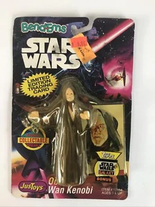 Vintage - Star Wars - Obi Wan Kenobi - Bend Ems Figur - JusToys - NEU (C2) - Bild 1 von 3