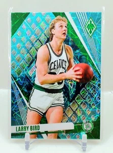2023-24 Panini Phoenix Larry Bird Teal Green Lazer Prizm Exclusive SP #6 NBA HOF - Picture 1 of 2