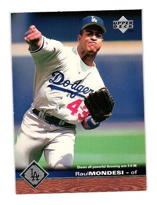 1997 Upper Deck #401 Raul Mondesi Los Angeles Dodgers - Image 1 of 2