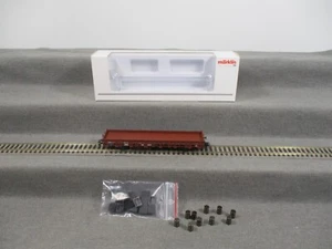Märklin Spur H0 46949 Flachwagenwagen mit Brennstoff der DB in OVP - Bild 1 von 10
