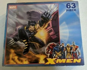 Rompecabezas Marvel X-Men 63 piezas Wolverine, Bestia Coloso Nuevo 2006 Sellado de Fábrica - Imagen 1 de 3