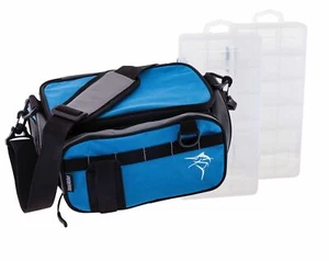 Jarvis Walker Soft-Sided Fishing Lure Bag With Tackle Boxes - Choose Size BRAND - Picture 1 of 3