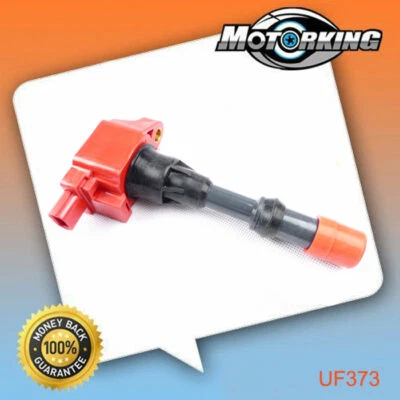Bobina de encendido UF373 roja para Honda Civic 2002-2005 LDA1 1,3 L delantera 30520-PWA-003 Foto 1 de 4