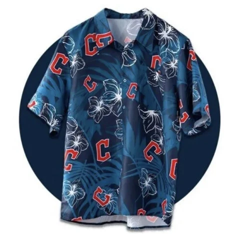 Cleveland Guardians Hawaiian Tropical Shirt XL SGA 7/3/23 NEW! LAST ONE!! Cover