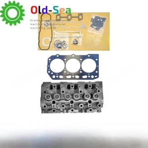 Complete cylinder head+Full Gasket Set For Yanmar 3TNV84 3TNV84T Engine EF312T - Picture 1 of 5