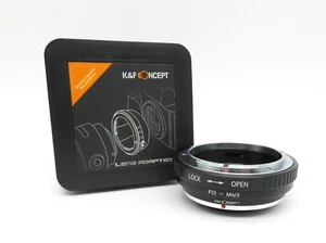 K&F Concept Adapter FD-M4/3 für Canon FD Objektiv auf M4/3 MFT Mount Kamera - Picture 1 of 3