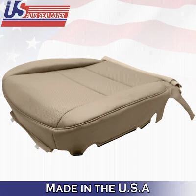 Cubierta de asiento inferior de cuero tostado para pasajero Acura RL 2005 2006 2007 2008  Foto 1 de 4