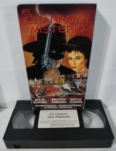 El Charro del Misterio Julio Aldama Beatriz Adriana Alicia Juarez (VHS Spanish) - Imagen 1 de 5