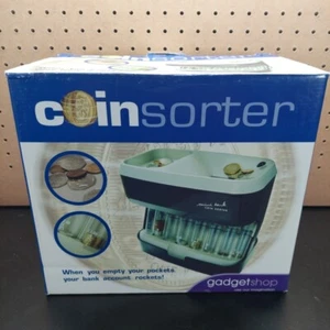 Gadget Shop Motorized Coin Sorter Foreign Currency Euro Only NOT FOR US Coins - Picture 1 of 6