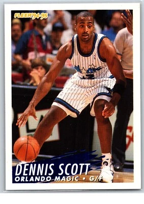 Fleer Dennis Scott Orlando Magic #162 1994-95 Foto 1 de 2