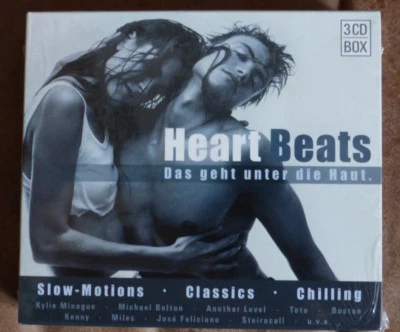 HEART BEATS - Das geht unter die Haut * Kylie Minogue, Cyndi Lauper, Toto * 3 CD - Bild 1 von 2