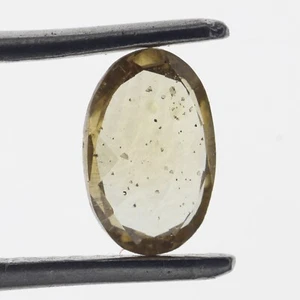 0.80 Ctw Fancy Brown Loose Moissanite Diamond Oval Cut Lab Gemstone For Ring 8MM - Picture 1 of 6
