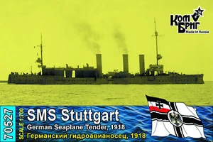 # Combrig 70527 : "SMS Stuttgart " Dt. Seeflugzeugträger 1918 Resin-Kit 1:700 - Picture 1 of 7