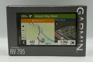 Garmin RV 795 GPS RV Navigator Custom Routing 7 inch High-Resolution Large - Picture 1 of 10