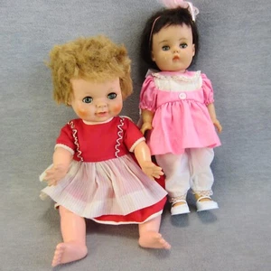 Vintage Horsman PM Doll Lot Rooted Hair Sleep Eyes Posabe - Picture 1 of 21