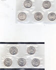 1999 P & D State Quarter 10 pièces des États-Unis comme neuf pièce de 25c violoncelle d'État BU