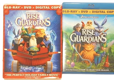 Rise of the Guardians Family Movie Two-Disc Combo: Blu-ray +DVD +Digital HD Foto 1 de 4