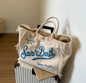 Borsa Saint Barth MC2 Donna Summer Paradise Estiva da Mare fatta a mano - Photo 1/16