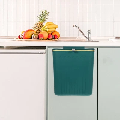  Küchenmüll Kann Hängender Mülleimer Unterschrank Einbaumülleimer - Bild 1 von 4