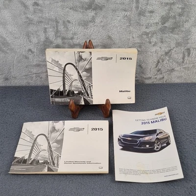 Chevrolet Malibu 2015 fabricante de equipos originales manual del propietario guía sin estuche envío gratuito Foto 1 de 4