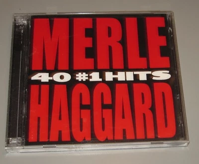 Merle Haggard - 40 #1 Hits (CD, 2004, 2 Discs, Capitol Records) Country - Image 1 of 4