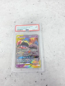 Muk & Alolan Muk GX 61/214 SM Unbroken Bonds ultra raro PSA 9 - Imagen 1 de 6
