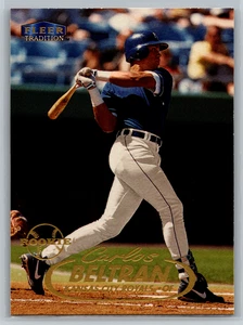 Carlos Beltran 1998 Fleer Tradition Update Rookie Card U37 Kansas City Royals - Picture 1 of 2