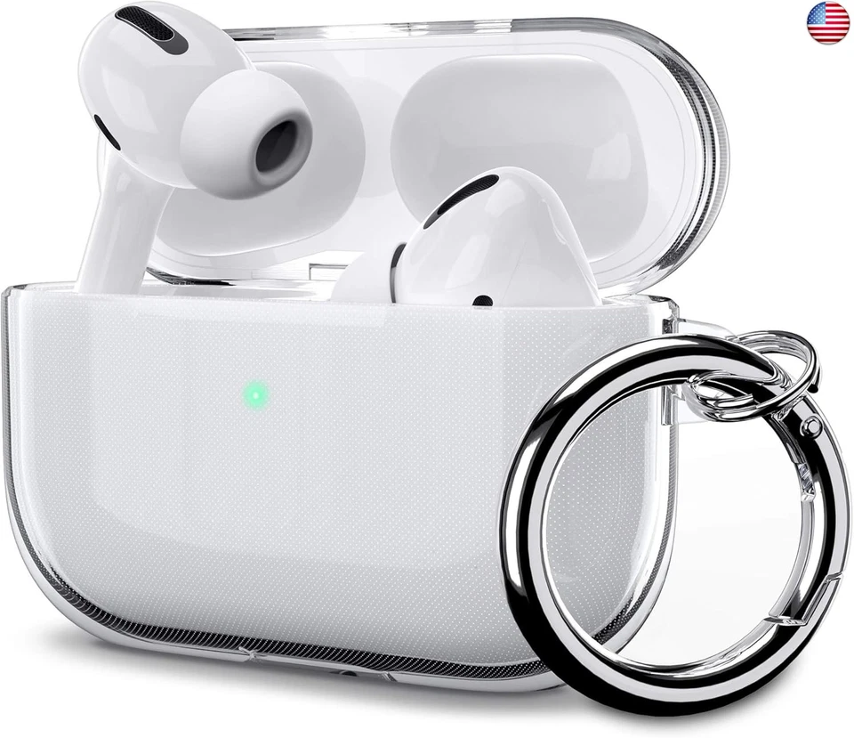 Funda Protectora Transparente ULAK Airpods Pro 1ª Generación | TPU Suave | Foto 1 de 4